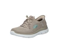 SKECHERS Baskets basses beige foncé / aqua, Taille 41