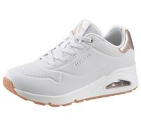 Baskets basses femmes Skechers UNO - SHIMMER AWAY Blanc 35