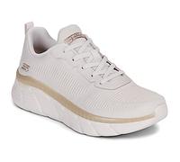 Skechers Baskets basses BOBS B Flex Hi Flying Hi White Gold Engineered Knit Blanc 37
