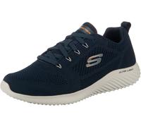 SKECHERS Baskets basses 'Bounder' bleu foncé / gris / orange, Taille 45