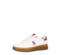 SKECHERS Baskets basses 'Courtside - Cali Dudez' rouge / blanc, Taille 43