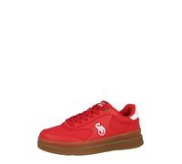 SKECHERS Baskets basses 'COURTSIDE - CALI DUDEZ' rouge / blanc, Taille 44