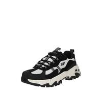 Skechers Femme D'Lites Hiker Basket, Noir, 38 EU