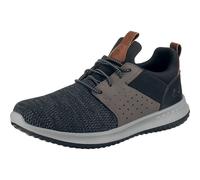 SKECHERS Baskets basses 'Delson Camben' marron / taupe / gris clair / noir, Taille 47,5