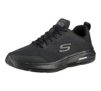 Skechers Homme Dyna-air Pelland Flat-Sheets, Black Mesh Synthetic Black Trim, 43 EU