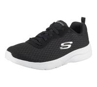 SKECHERS Baskets basses 'Dynamight' noir / argent / blanc, Taille 40