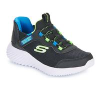Skechers Garçon Bounder Brisk-Burst, Black Lime, 23 EU