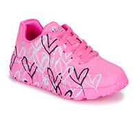 Skechers Baskets basses enfant JGOLDCROWN: UNO LITE - METALLIC LOVE in Rose 27