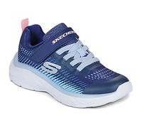 Skechers Fille Boundless Color Blitz Baskets, Navy Textile Multi Trim, 35 EU