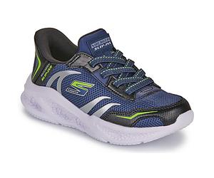 Skechers Baskets basses enfant SLIP-INS: METEOR-LIGHTS - BRISK-BEAMS in Bleu 37