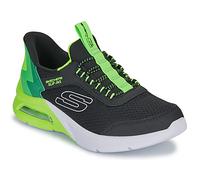 Skechers Baskets basses enfant SLIP-INS: MICROSPEC MAX - BRISK-STRIPE in Noir 33