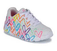 Skechers Baskets basses enfant UNO LITE - GOLDCROWN SPREAD THE LOVE in Blanc 35