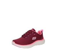 SKECHERS Baskets basses 'Flex Appeal 5.0' rose néon / rouge, Taille 37