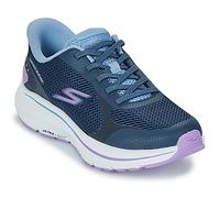 Skechers Femme Go Run Consistent 2.0 Captiva Basket, Navy Textile/Lavender Trim, 40 EU