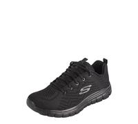 SKECHERS Baskets basses 'Graceful Get Connected' gris / noir, Taille 41