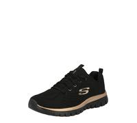 Skechers Chaussures Graceful Get Connected Noir mesh liseré or rose Taille 39 Femme