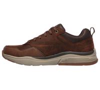 SKECHERS Baskets basses 'Hombre' marron / brun foncé / marron chiné, Taille 45