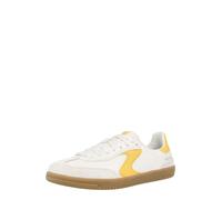 Skechers Hotshot - Kickoff Chaussures Moyen Width en Blanc/Jaune, Pointure 38