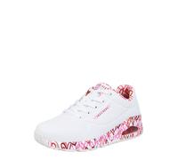 SKECHERS Baskets basses 'Loving Love' violet / rose / rouge / blanc, Taille 35