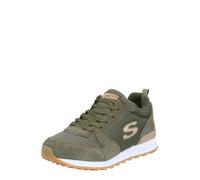 SKECHERS Baskets basses olive / rosé, Taille 37