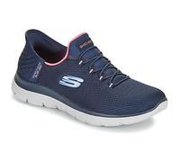 Skechers Chaussures Summits Diamond Dream Slip-ins bleu marine et rose femme 38