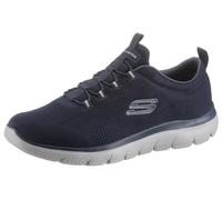 SKECHERS Baskets basses 'Summits Louvin' bleu marine, Taille 45