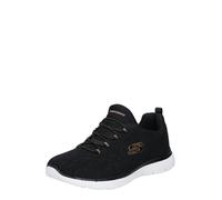 Skechers Baskets Femme Summits Leopard Spot mesh noir finitions or rose 42 EU