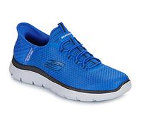 Skechers Baskets basses SLIP-INS: SUMMITS - HIGH RANGE Bleu/Noir Taille 44 Homme
