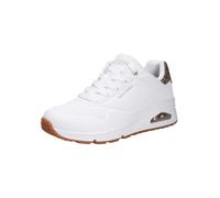 SKECHERS Baskets basses 'UNO' blanc, Taille 38