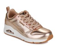 Skechers Femme Uno-Metallixs Basket, Or Rose, 36 EU