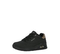 SKECHERS Baskets basses 'UNO' noisette / noir, Taille 35