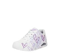 SKECHERS Baskets basses 'Uno - Spread The Love' bleu violet / violet clair / blanc, Taille 37
