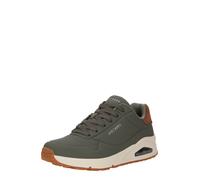 SKECHERS Baskets basses 'Uno - Suited On Air' olive / blanc, Taille 40