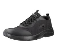 Skechers Baskets BBK 894133 pour Homme, Maille Noire synthétique avec Bordure Noire, 44 EU
