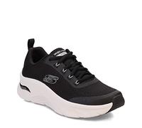 Skechers Homme 232502 BKW Basket, Maille synthétique Noire, 44 EU