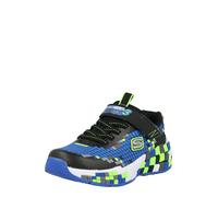 SKECHERS Baskets bleu / citron vert / noir, Taille 32
