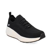 Skechers Baskets Bobs Sparrow 2.0-Allegiance Crew pour Femme, Noir/Noir, 7 Wide