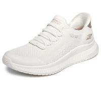 Skechers Slip-ins: BOBS Squad 4 - Dire Step Chaussures Moyen Width en Blanc Cassé, Pointure 37.5, Lavable en machine