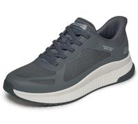 Skechers Baskets Bobs Squad 4 pour Homme, Gris Anthracite, Pointure 40