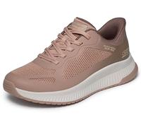 Skechers Baskets Bobs Squad 4 Staple Look pour Femme, Marron, 40 EU