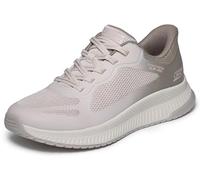 Skechers Baskets Bobs Squad 4 Staple Look pour Femme, Taupe, 39 EU