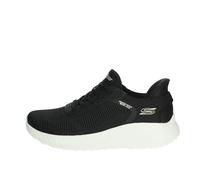 Skechers Baskets Bobs Squad Chaos Current MuseSneaker pour Femme, Bordure en Textile Noir., 37 EU