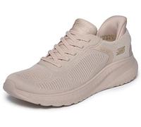 Skechers Baskets Bobs Squad Chaos Current MuseSneaker pour Femme, Textile Naturel, 38.5 EU