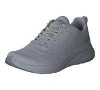 Skechers Baskets Bobs Squad Chaos Face OffSneaker pour Femme, Tricot Technique Gris Clair, 41 EU