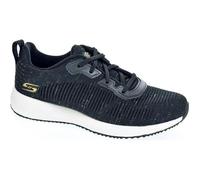 SKECHERS Baskets Bobs Squad Total Glam - Femme - Noir et blanc 36