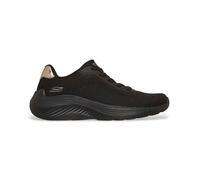 Skechers Baskets Bobs Squad Waves Current Look pour Femme, Noir, 36 EU