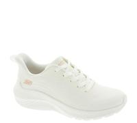 Skechers BOBS Sport Squad Waves - Still Wading Shoes Moyen Width en Blanc, Pointure 40, Vegan, Lavable en machine