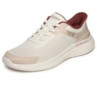 Skechers Baskets Bounder 2.0 pour Homme, Blanc cassé, 45 EU