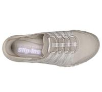 Skechers Baskets Breathe-Easy Roll-with-me pour Femme, Taupe, 5 UK Wide