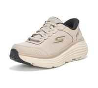 Skechers Baskets Cardova pour Homme - Mains Libres - Max Cushioning Endeavour, Taupe/Noir, 39.5 EU
